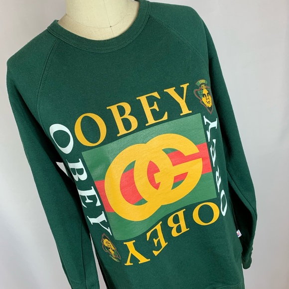 Gucci Obey Logo Sweatshirt - Picture 1 of 8